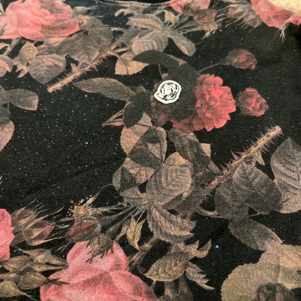 Billionaire boys club Space Roses Long Sleeve Tee